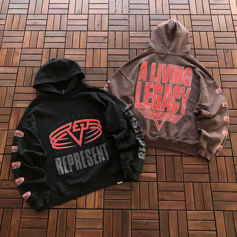 Other ~235 REPRESENT HOODIE FLEECE55010304 (Im 185CM 70KG Iwear Size S In The Photo), photo 1