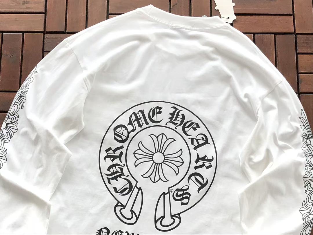 Other ~109 CH🔥OM🔥 HE🔥RTS LONG-SLEEVE 77071417 (Im 185CM 70KG Iwear Size M In The Photo) - Image 13