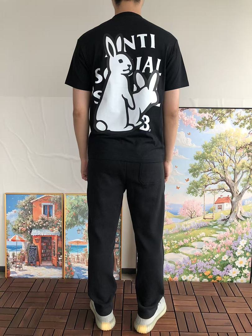 On Running ~85 ANTI SOCIAL CLUB T-SHIRT 55041488 (Im 185CM 80KG Iwear Size M In The Photo) - Image 4
