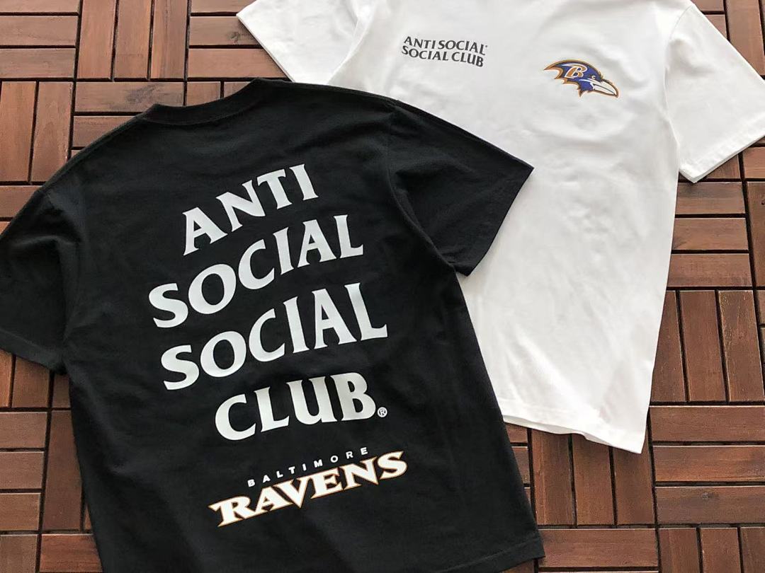 On Running ~ 85 ANTI SOCIAL CLUB T-SHIRT 55041112 (Im 185CM 70KG Iwear Size M In The Photo) - Image 6