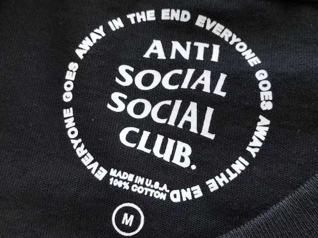 On Running ~85 ANTI SOCIAL CLUB T-SHIRT 11112825 (Im 176CM 58KG Iwear Size M In The Photo) - Image 18