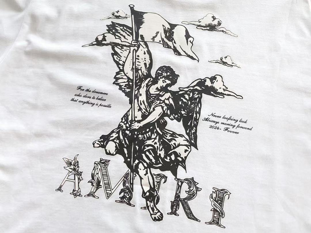 AMIRI ~79 AMIRI T-SHIRT 33121663 (Im 180CM 68KG Iwear Size M In The Photo) - Image 14