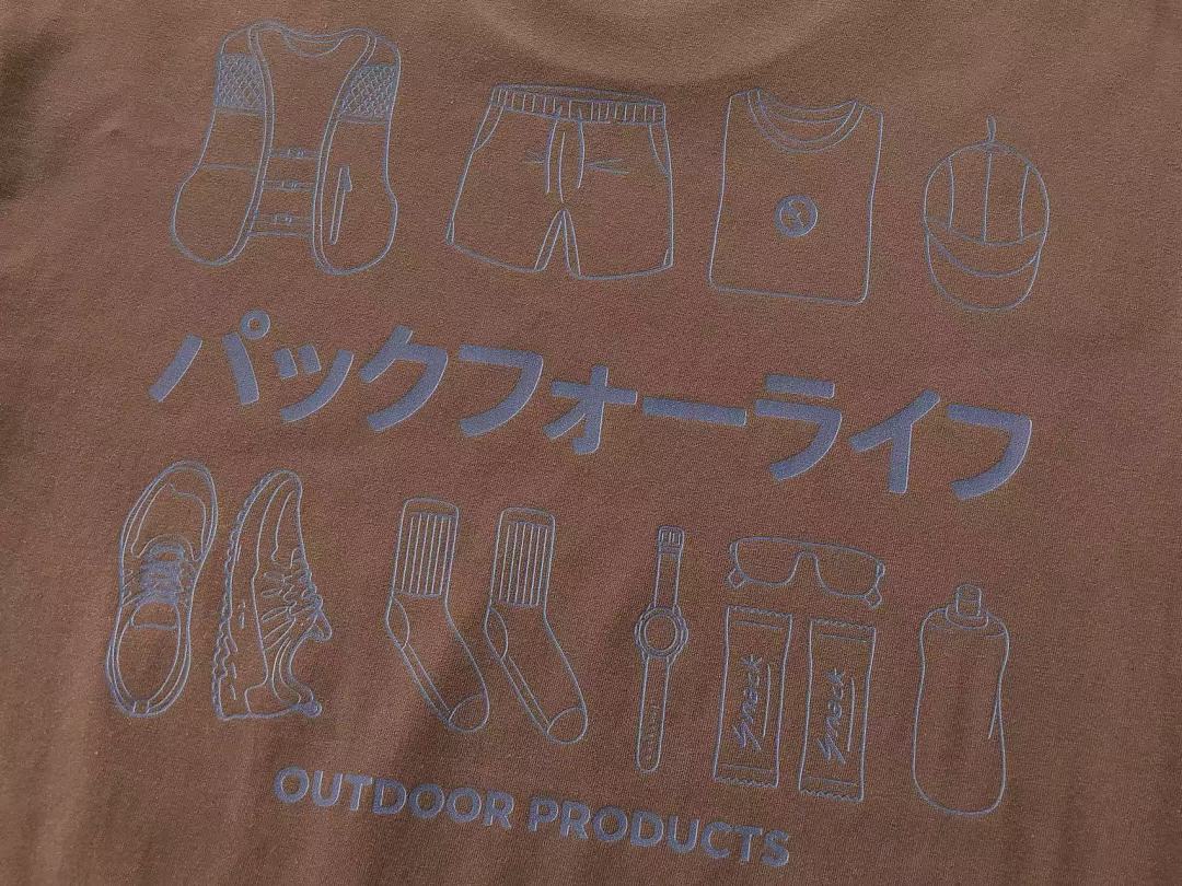 On Running ¥~89 OUTDOOR PRODUCTS T-SHIRT 55052619 (Im 185CM 80KG Iwear Size M In The Photo) - Image 19