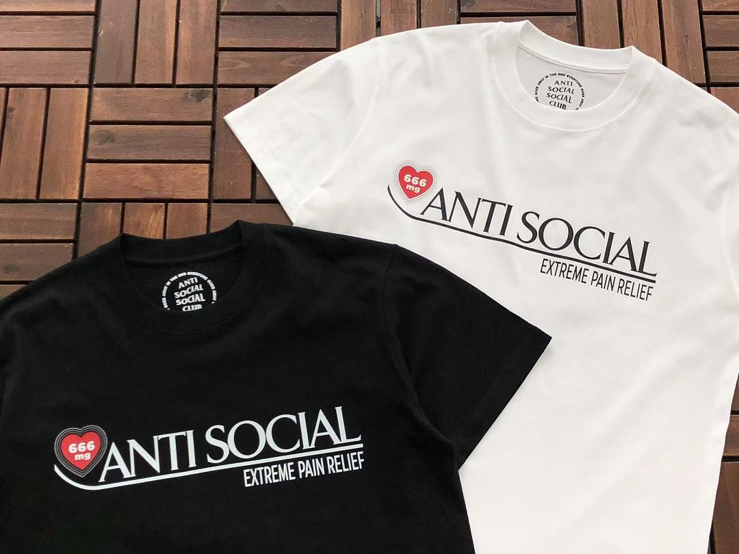 On Running ~85 ANTI SOCIAL CLUB T-SHIRT 55041576 (Im 185CM 70KG Iwear Size M In The Photo) - Image 8