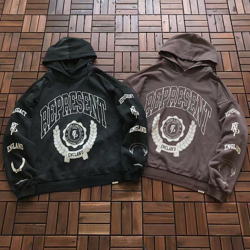 ~ 215 Represent HOODIE FLEECE 55010319 (Im 185CM 70KG Iwear Size S In The Photo), photo 1