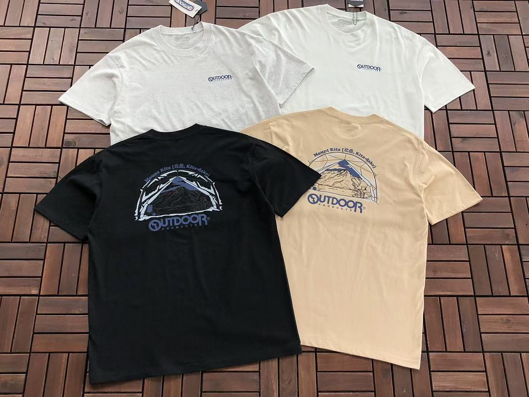On Running ¥~79 OUTDOOR PRODUCTS T-SHIRT 55052621 (Im 185CM 80KG Iwear Size L In The Photo) - Image 6