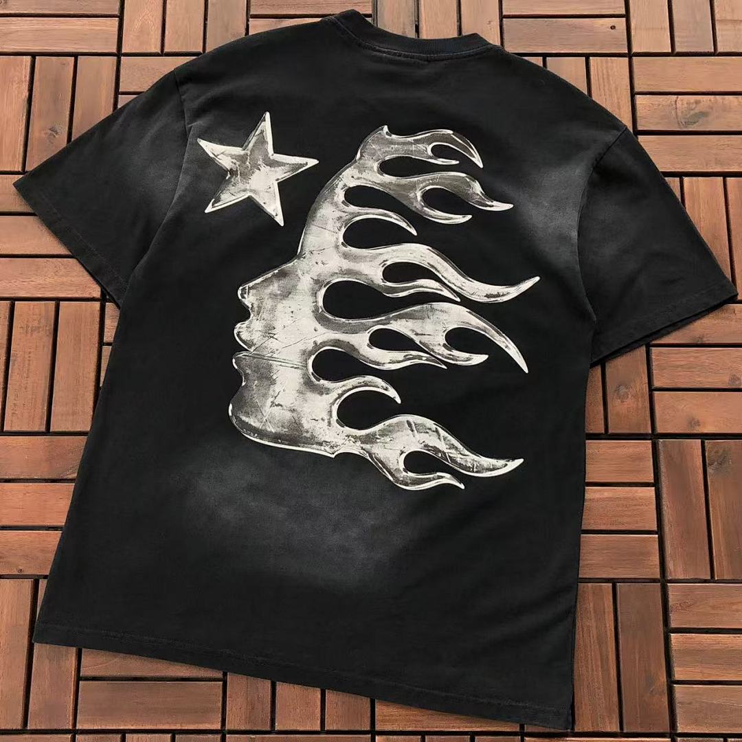 ~115 HELLSTAR T-SHIRT 55012928 (Im 185CM 80KG Iwear Size S In The Photo), photo 1