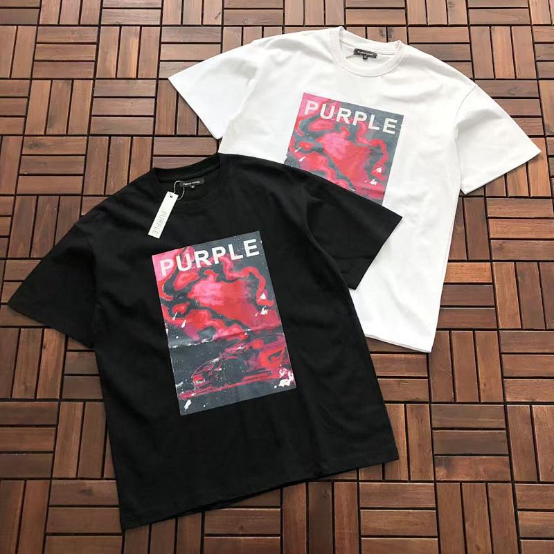 ~85 PURPLE BRAND T-SHIRT 33120872 (Im 176CM 58KG Iwear Size M In The Photo), photo 1