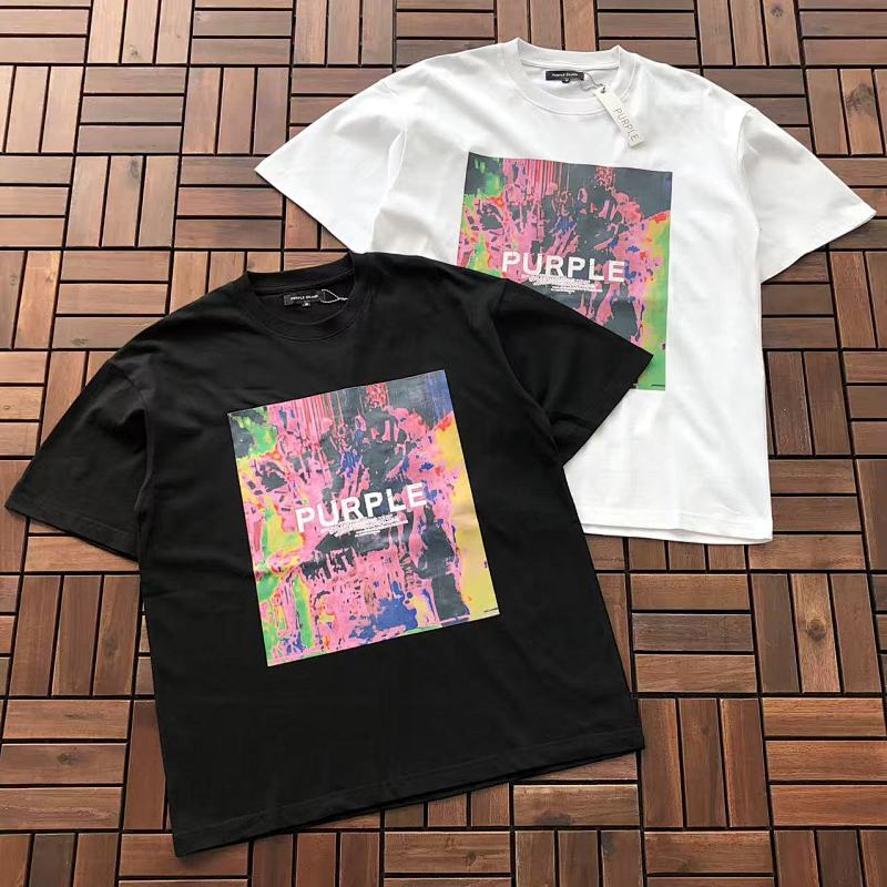 ~85 PURPLE BRAND T-SHIRT 33120823 (Im 176CM 58KG Iwear Size M In The Photo), photo 1