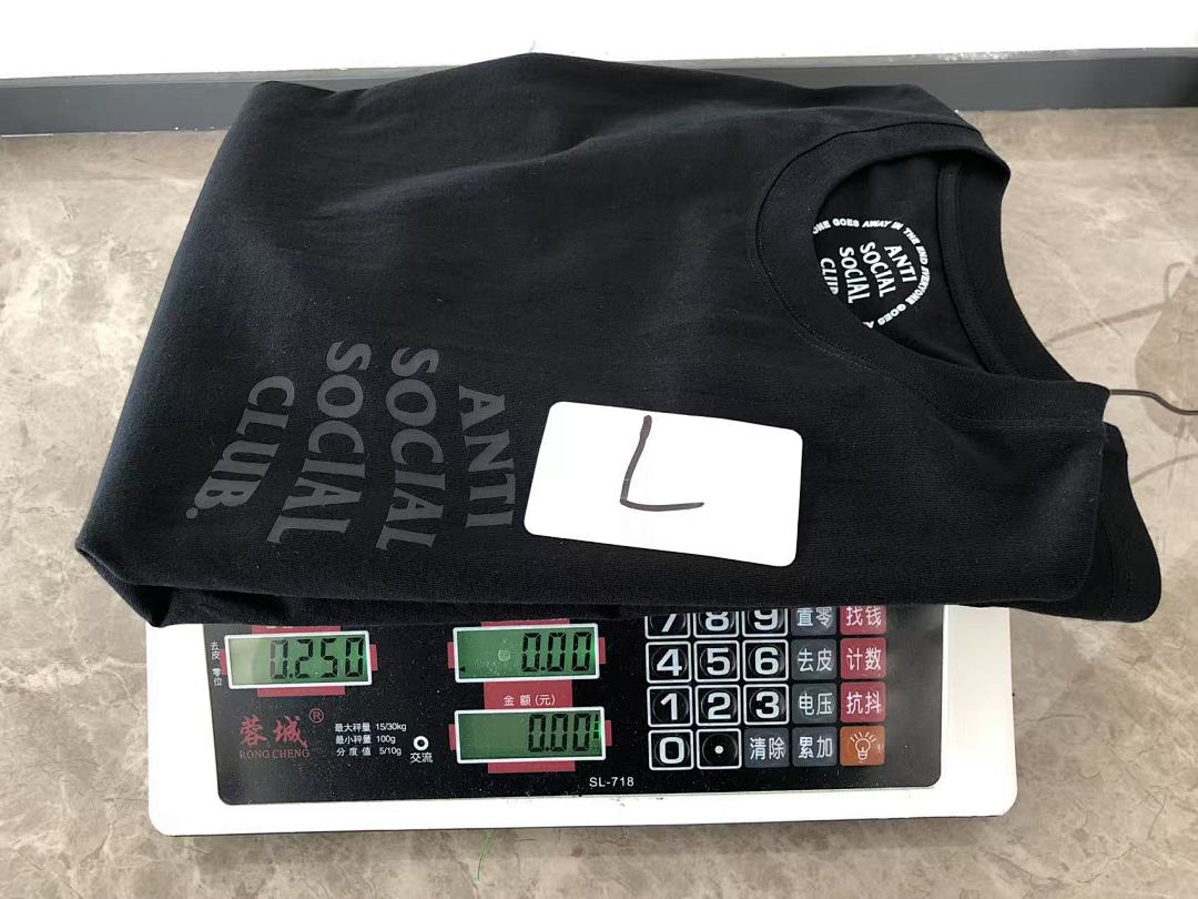 On Running ~85 ANTI SOCIAL CLUB T-SHIRT 11092853 (Im 180CM 68KG Iwear Size L In The Photo) - Image 24