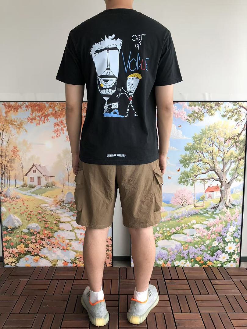 On Running ~109 CH🔥OM🔥 HE🔥RTS T-SHIRT 55051451 (Im 185CM 80KG Iwear Size M In The Photo) - Image 4