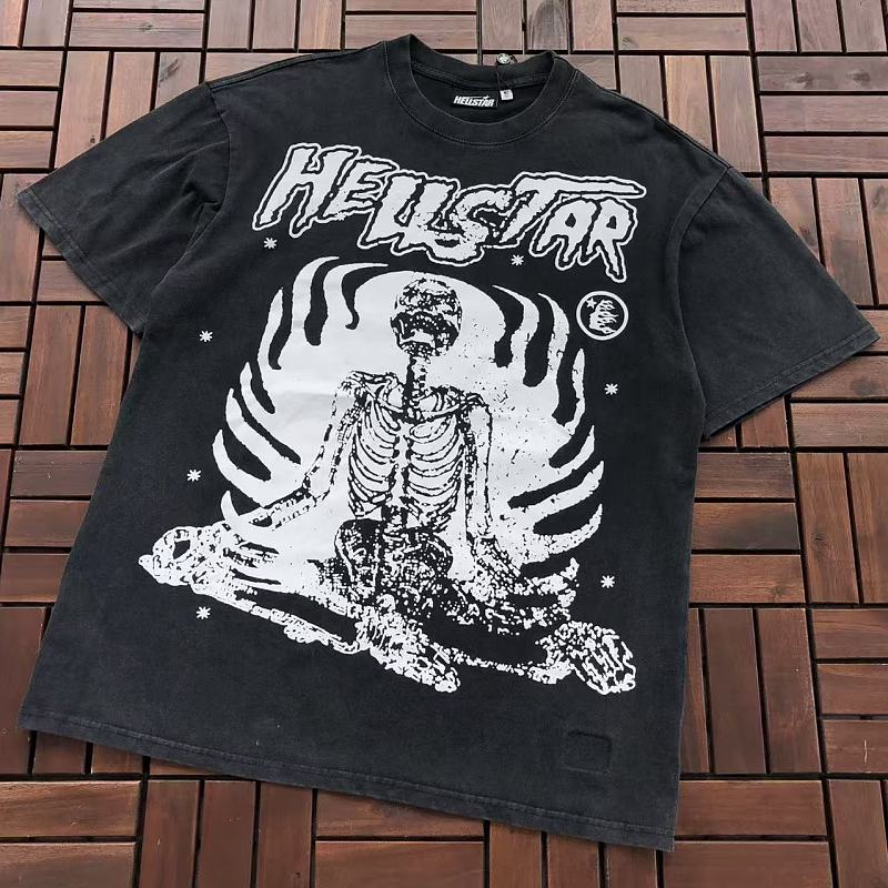 ~ 119 HELLSTAR T-SHIRT 55081404 (Im 185CM 70KG Iwear Size XL In The Photo), photo 1