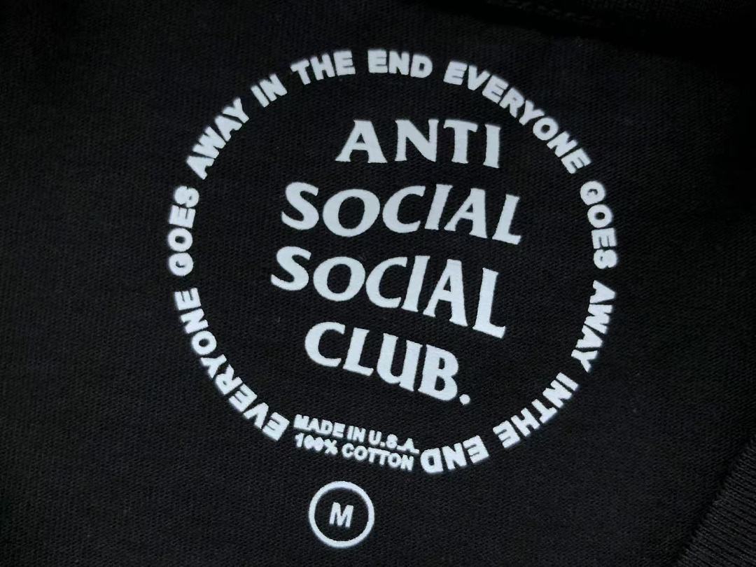 On Running ~85 ANTI SOCIAL CLUB T-SHIRT 55052151 (Im 185CM 80KG Iwear Size M In The Photo) - Image 19