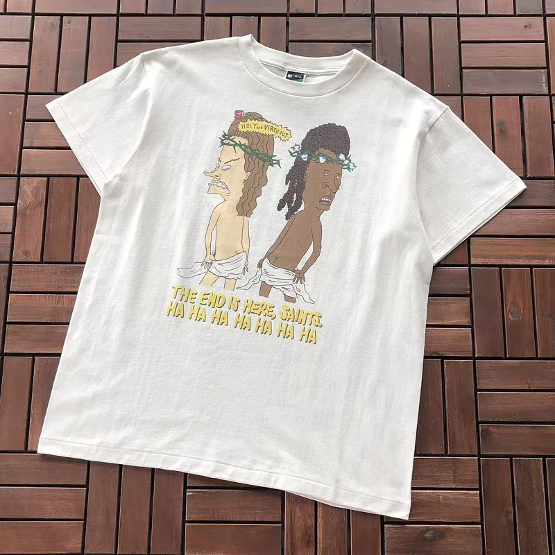 Other π₯1:1π₯~125 SAINT MICHAEL T-SHIRT 77070724 (Im 185CM 80KG Iwear Size M In The Photo)