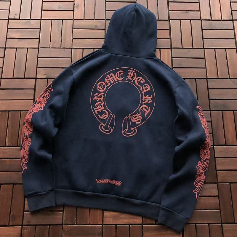 ~359 CH🔥OM🔥 HE🔥RTS HOODIE FLEECE 66082715 (Im 185CM 70KG Iwear Size M In The Photo), photo 1
