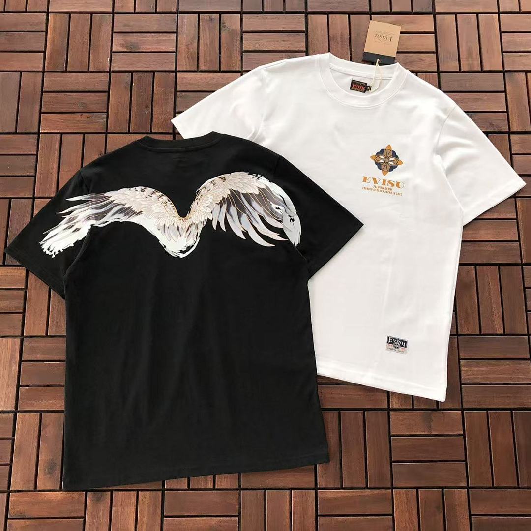 Other ~115 EVISU T-SHIRT 66040991 (Im 185CM 80KG Iwear Size M In The Photo), photo 1