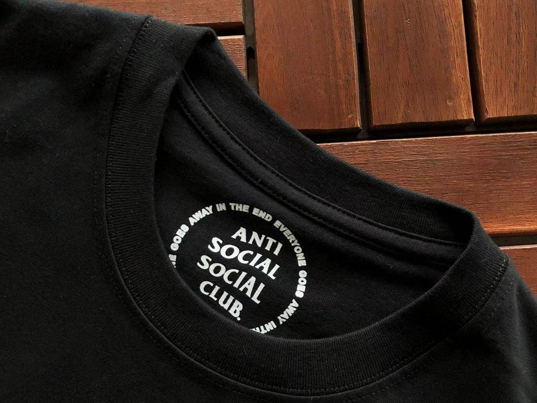 On Running ~85 ANTI SOCIAL CLUB T-SHIRT 11092895 (Im 180CM 68KG Iwear Size M In The Photo) - Image 24