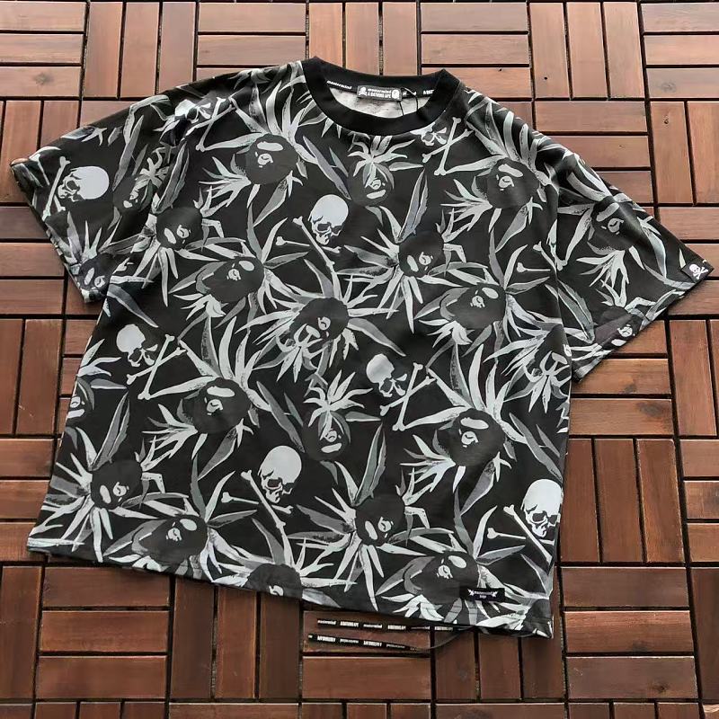 Bape ~95 MASTERMIND & BAPE T-SHIRT 77051424 (Im 185CM 70KG Iwear Size M In The Photo), photo 1