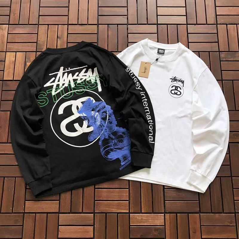 ~129 ST🔥S🔥Y LONG-SLEEVE 44121127 (Im 180CM 68KG Iwear Size S In The Photo), photo 1