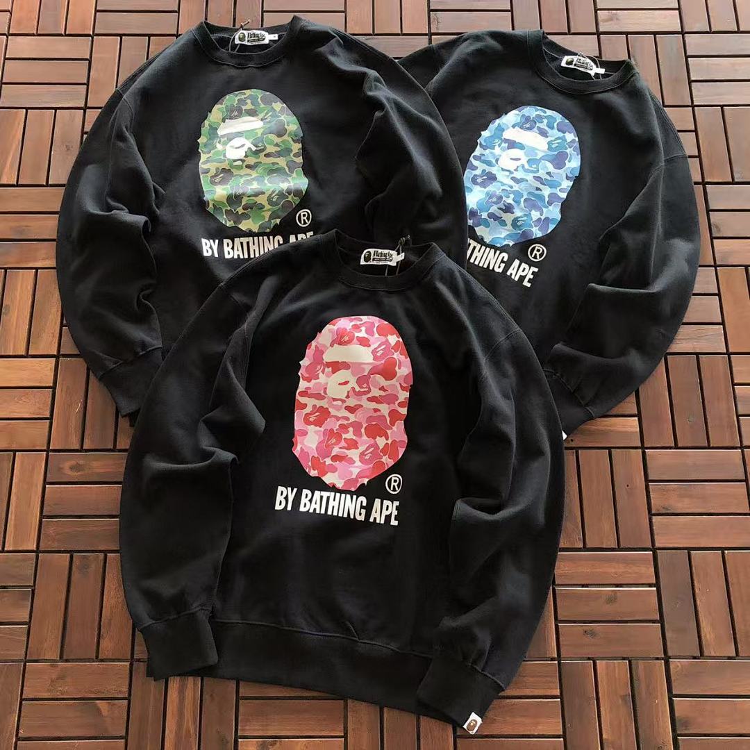 Bape ~189 BAPE SWEATER FLEECE 11100475 (Im 180CM 68KG Iwear Size M In The Photo), photo 1