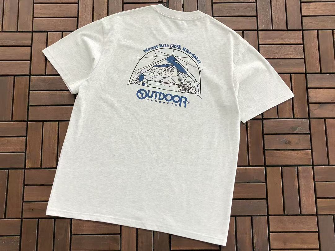 On Running ¥~79 OUTDOOR PRODUCTS T-SHIRT 55052621 (Im 185CM 80KG Iwear Size L In The Photo) - Image 17