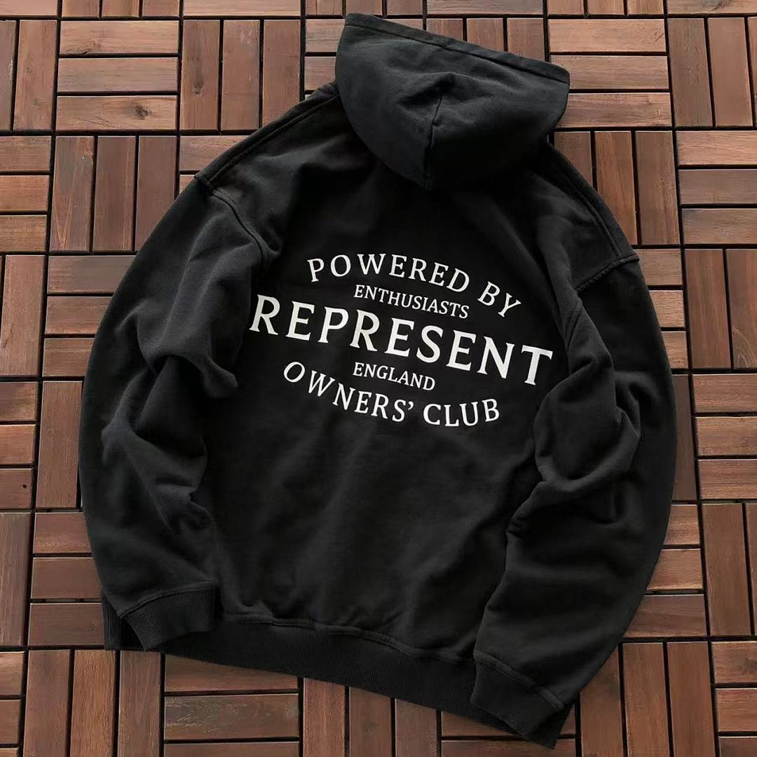 ~135 Represent HOODIE 33120110 (Im 184CM 80KG Iwear Size M In The Photo), photo 1