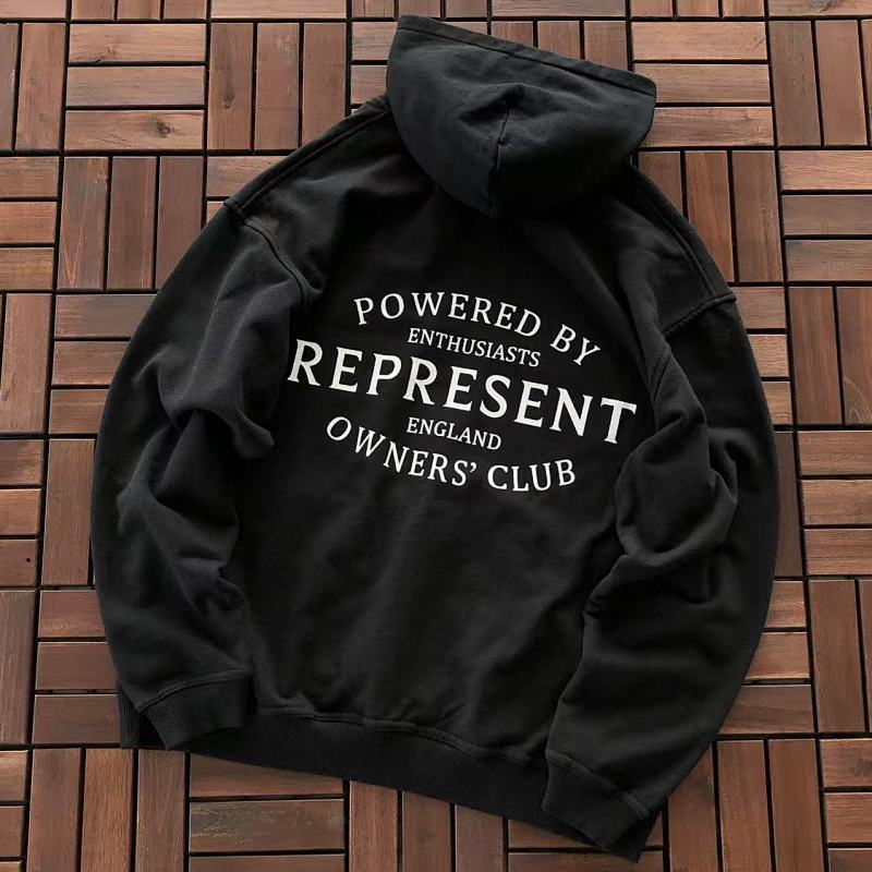 ~135 Represent HOODIE 33120110 (Im 184CM 80KG Iwear Size M In The Photo), photo 1