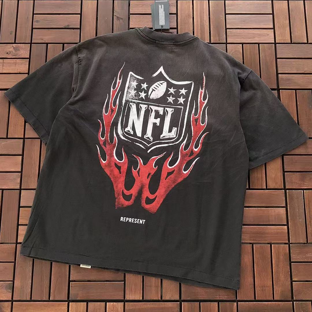 Other ~105 REPRESENT T-SHIRT 77060431 (Im 185CM 70KG Iwear Size M In The Photo), photo 1