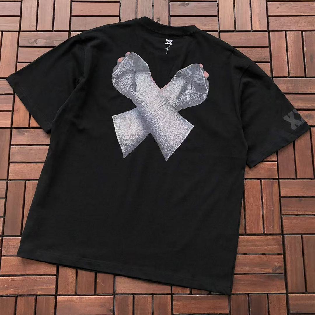 Other ~99 TRAVIS SCOTT & WWE T-SHIRT 77031844 (Im 180CM 68KG Iwear Size M In The Photo), photo 1