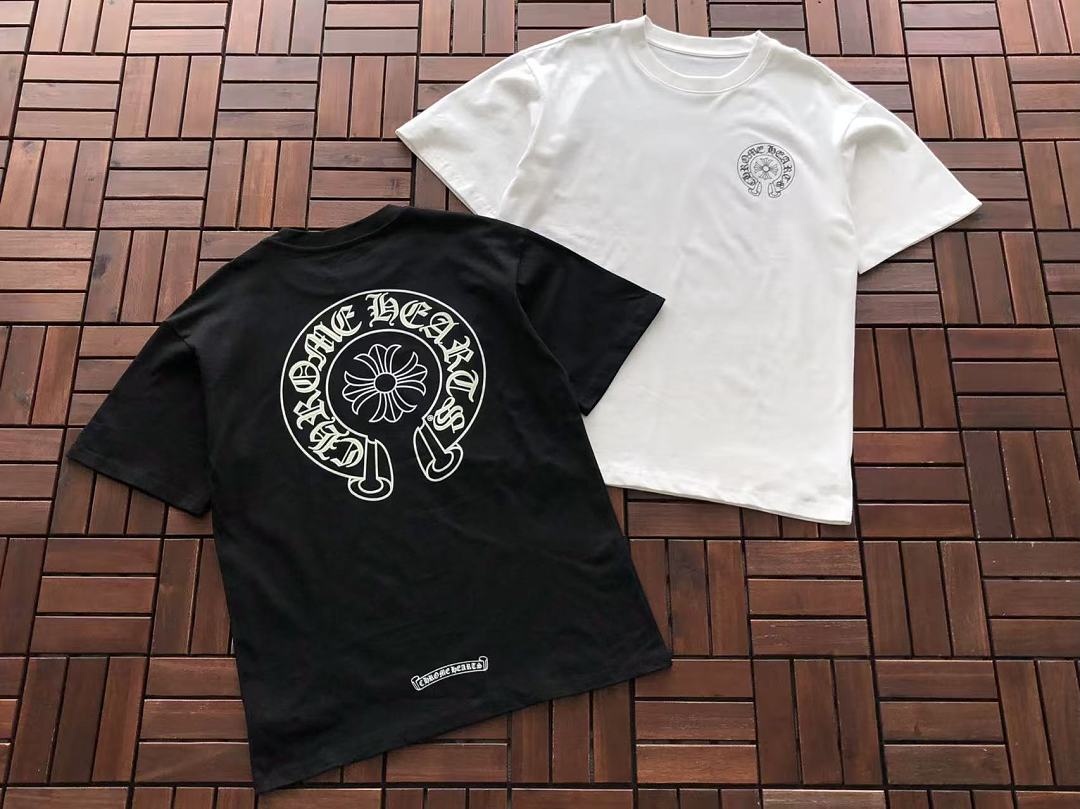 Other ~95 CH🔥OM🔥 HE🔥RTS T-SHIRT 77061558 (Im 185CM 70KG Iwear Size M In The Photo) - Image 5