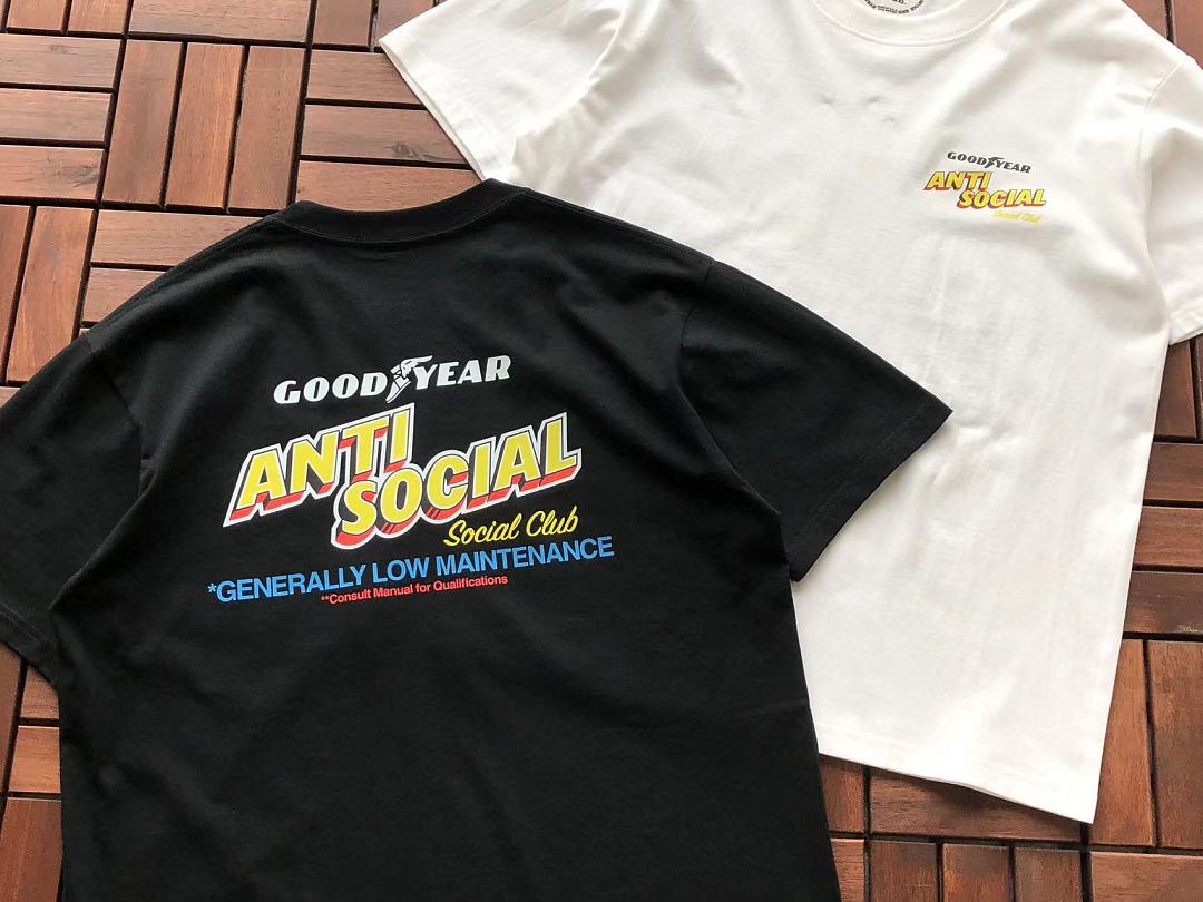 On Running ~85 ANTI SOCIAL CLUB T-SHIRT 55041537 (Im 180CM 68KG Iwear Size M In The Photo) - Image 6