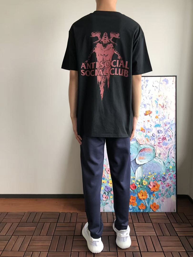 On Running ~85 ANTI SOCIAL CLUB T-SHIRT 11102132 (Im 176CM 58KG Iwear Size L In The Photo) - Image 4