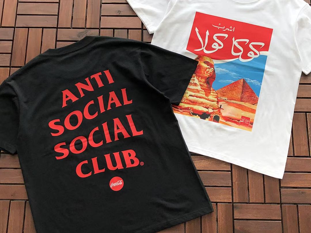 On Running ~85 ANTI SOCIAL CLUB & COCACOLA T-SHIRT 55041115 (Im 185CM 70KG Iwear Size M In The Photo) - Image 6