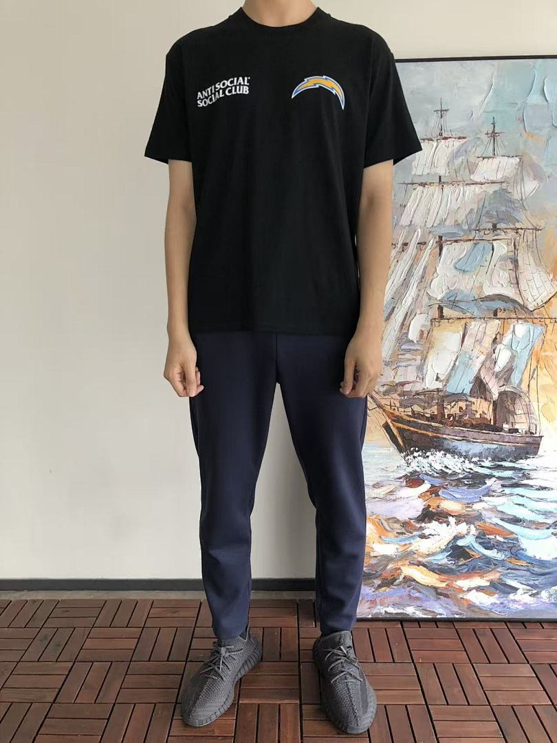 On Running ~85 ANTI SOCIAL CLUB T-SHIRT 55041239 (Im 185CM 70KG Iwear Size M In The Photo) - Image 3