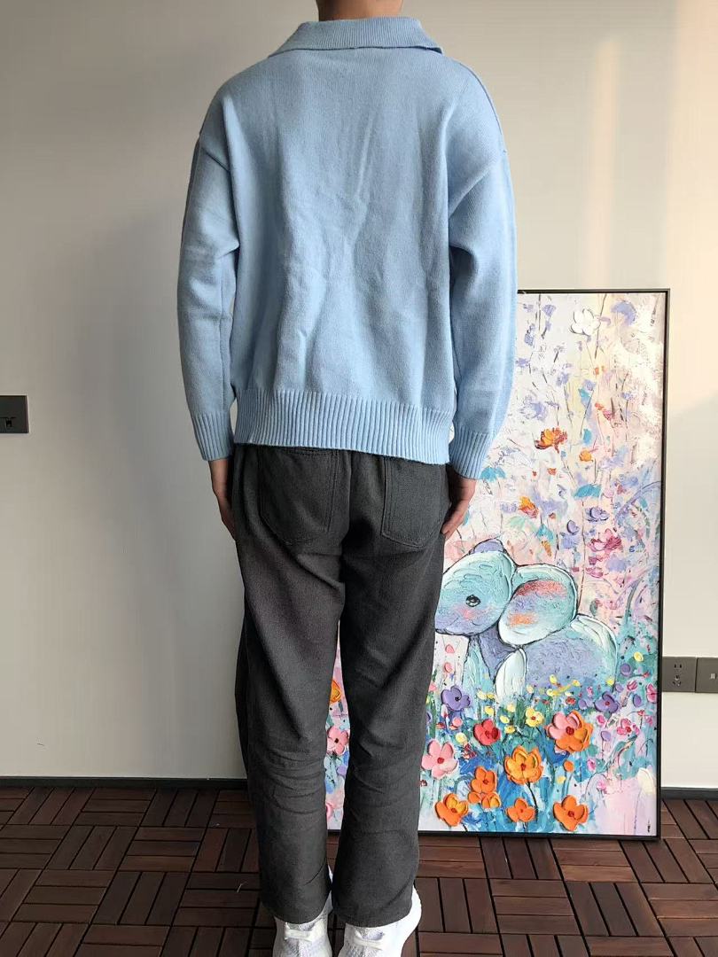 Other ~165 A🔥I SWEATER 11101784 (Im 176CM 58KG Iwear Size S In The Photo) - Image 5