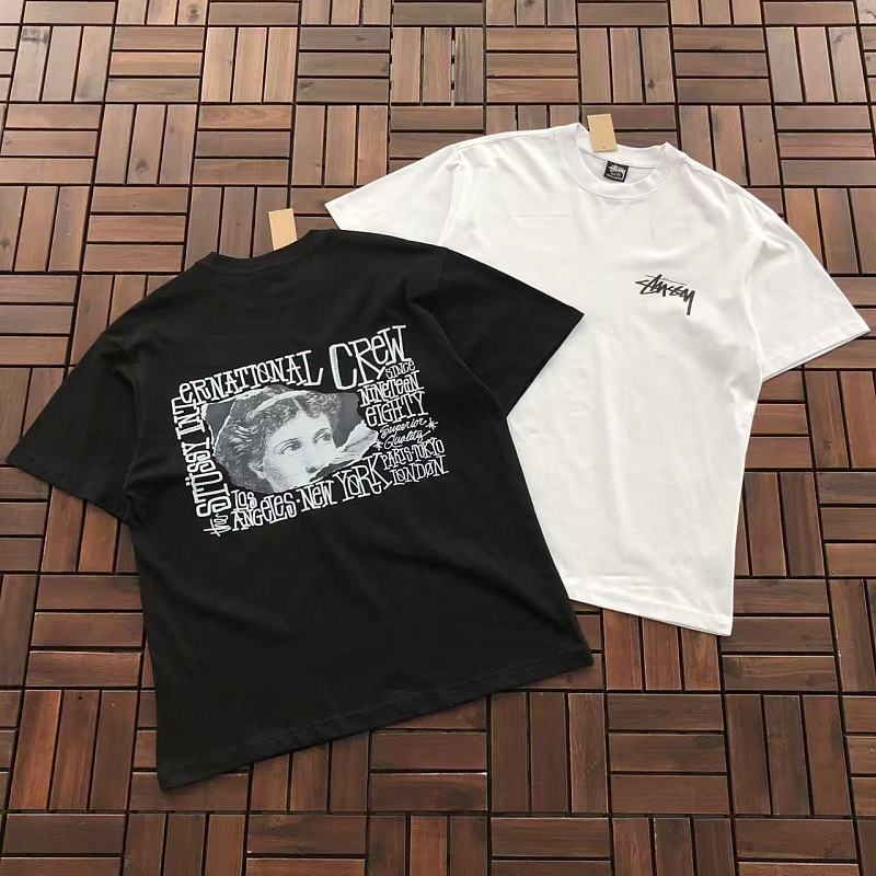 ~79 ST🔥S🔥Y T-SHIRT 77051017 (Im 180CM 68KG Iwear Size M In The Photo), photo 1