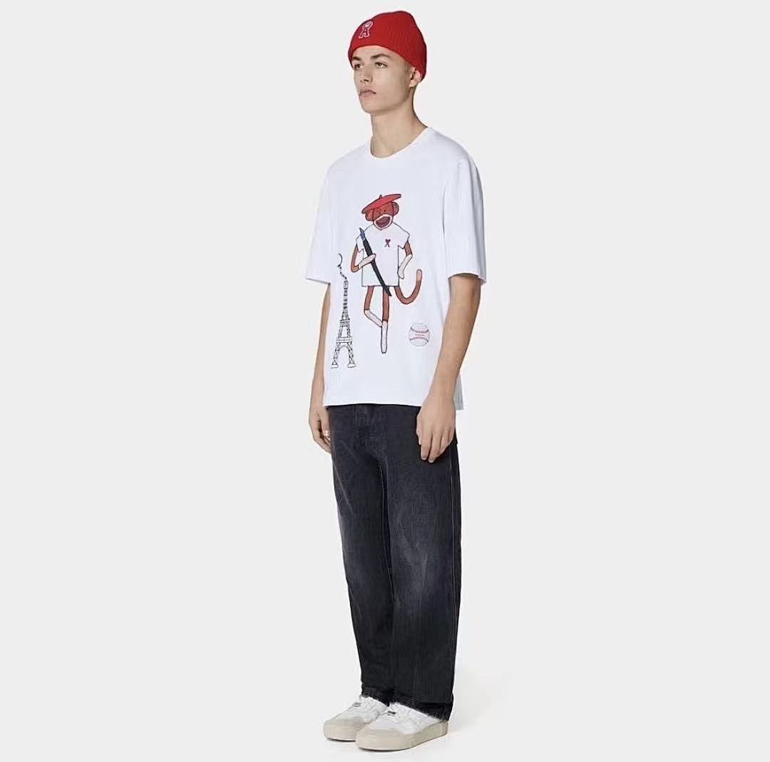 Other 129 A🔥I T-SHIRT 88033009 (Im 176CM 58KG Iwear Size S In The Photo) - Image 3