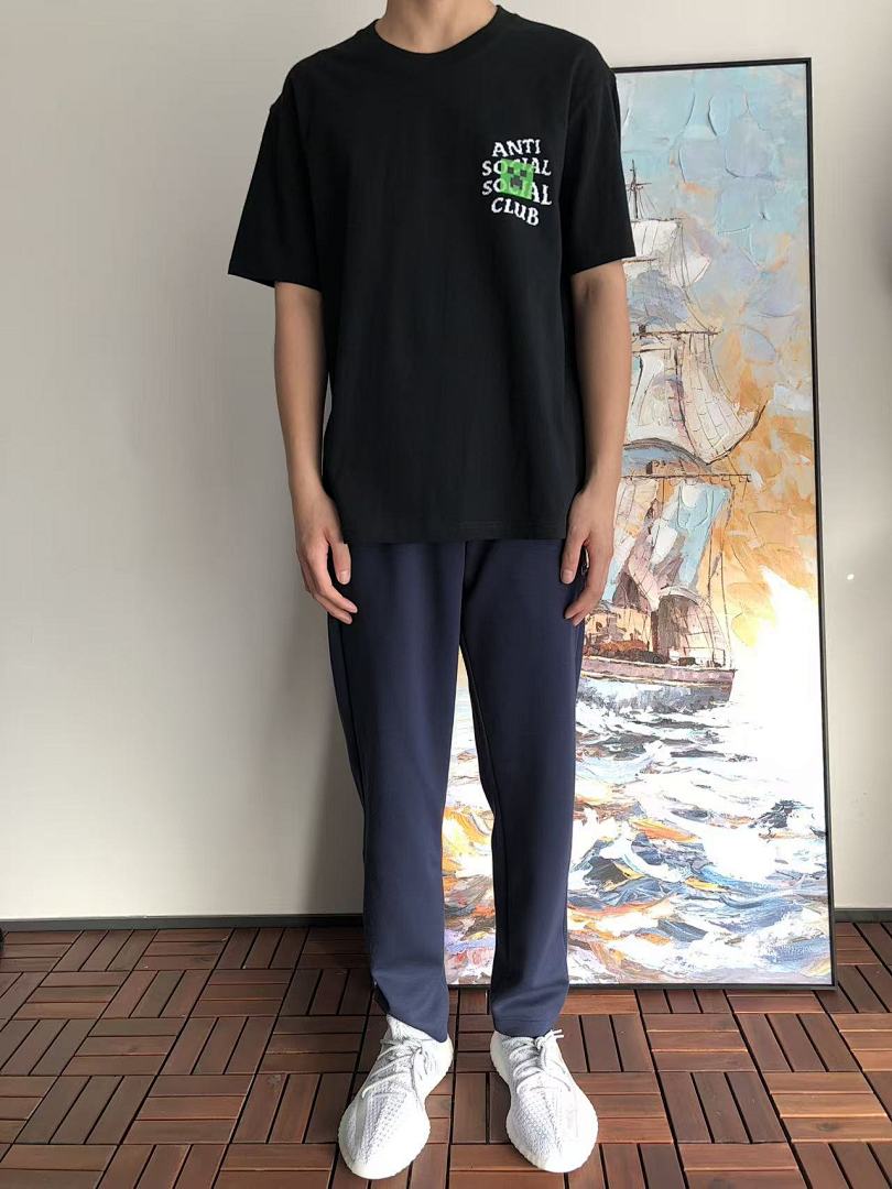 On Running ~85 ANTI SOCIAL CLUB T-SHIRT 11112814 (Im 176CM 58KG Iwear Size M In The Photo) - Image 3