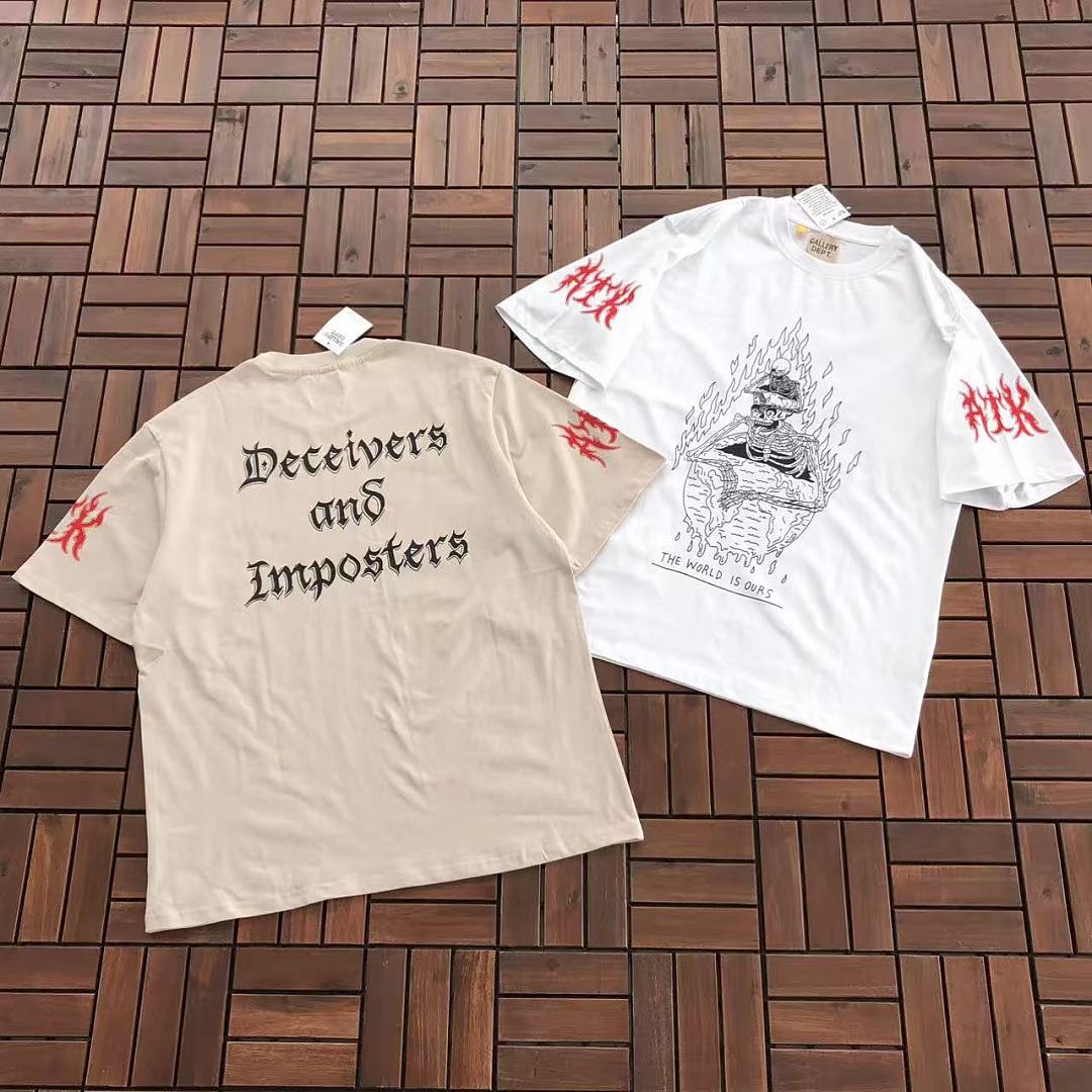 ~86 GALLERY DEPT T-SHIRT 77042623 (Im 176CM 58KG Iwear Size M In The Photo), photo 1