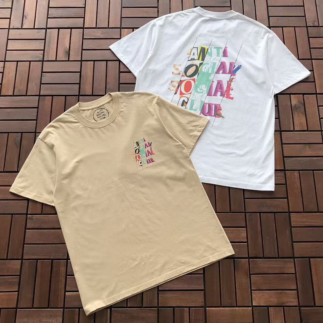 On Running ~85 ANTI SOCIAL CLUB T-SHIRT 11102401 (Im 176CM 58KG Iwear Size L In The Photo)