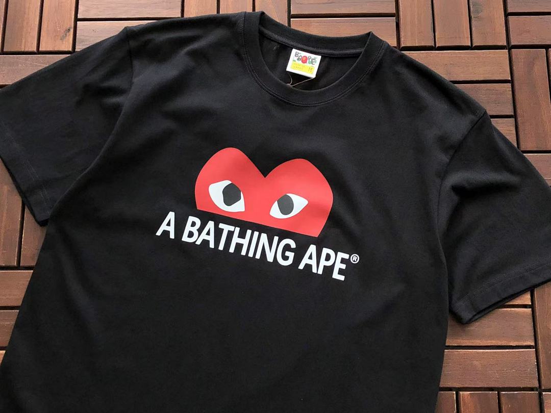 Other ~89 BAPE & CDG T-SHIRT 11112822 (Im 176CM 58KG Iwear Size M In The Photo) - Image 8