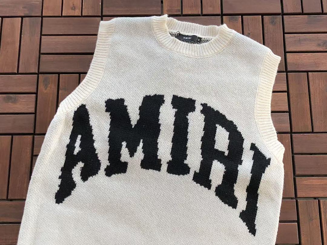 AMIRI ~179 AMIRI VEST SHORTS SWEATER 33121731 (Im 180CM 68KG Iwear Size XL In The Photo) - Image 13