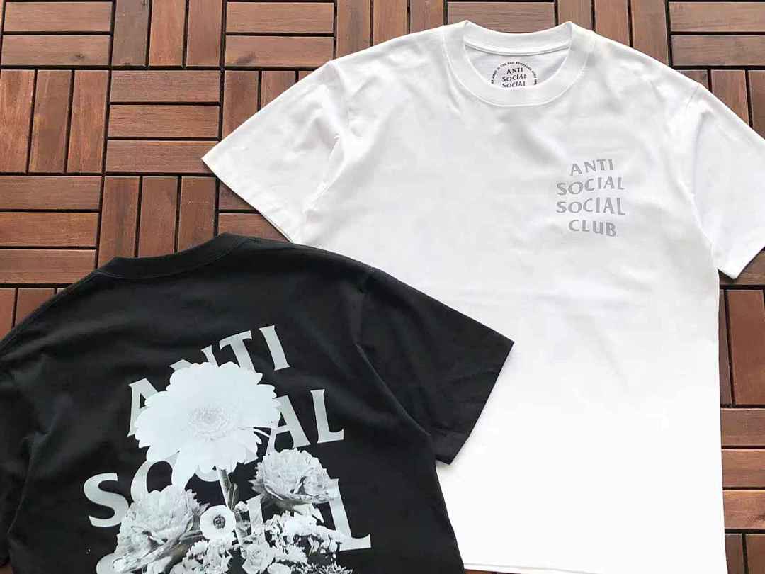 On Running ~ 85 ANTI SOCIAL CLUB T-SHIRT 55041227 (Im 185CM 70KG Iwear Size M In The Photo) - Image 6