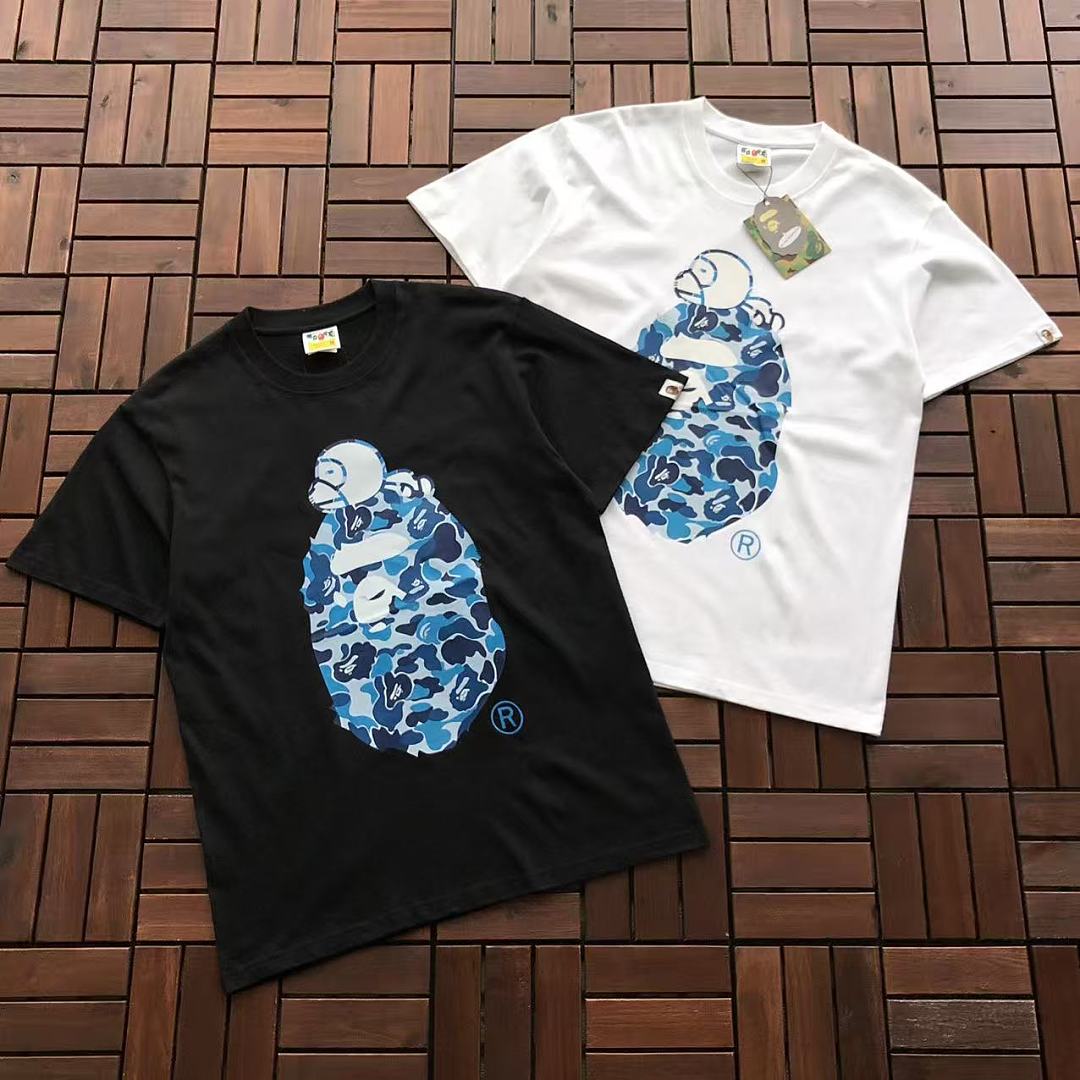 Bape ~79 BAPE T-SHIRT 77070829 (Im 185CM 70KG Iwear Size M In The Photo), photo 1