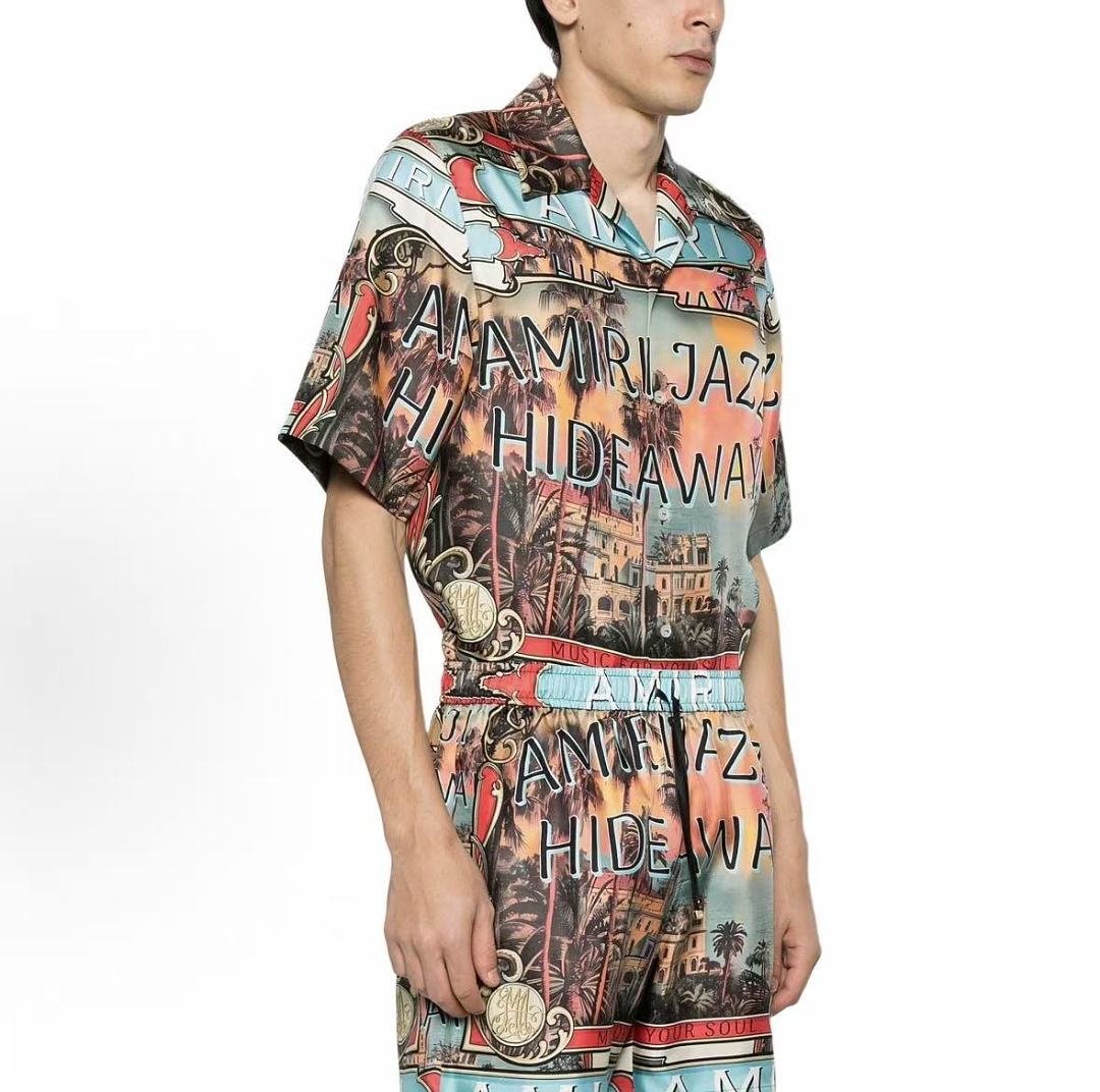 AMIRI TOP~ 99 PANTS ~99 AMIRI T-SHIRT SHIRT - Image 5