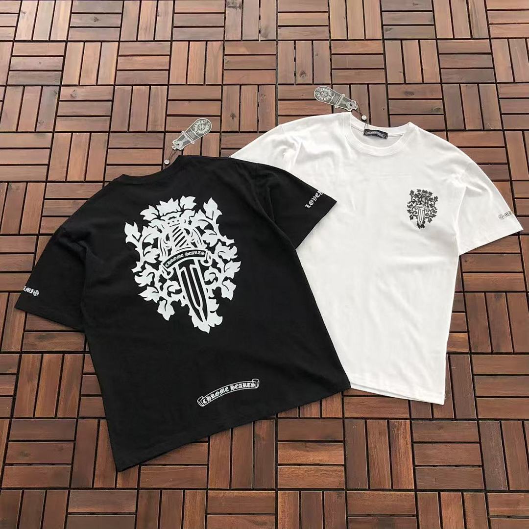Chanel ~85 CH🔥OM🔥 HE🔥RTS T-SHIRT 77040844 (Im 176CM 58KG Iwear Size M In The Photo), photo 1