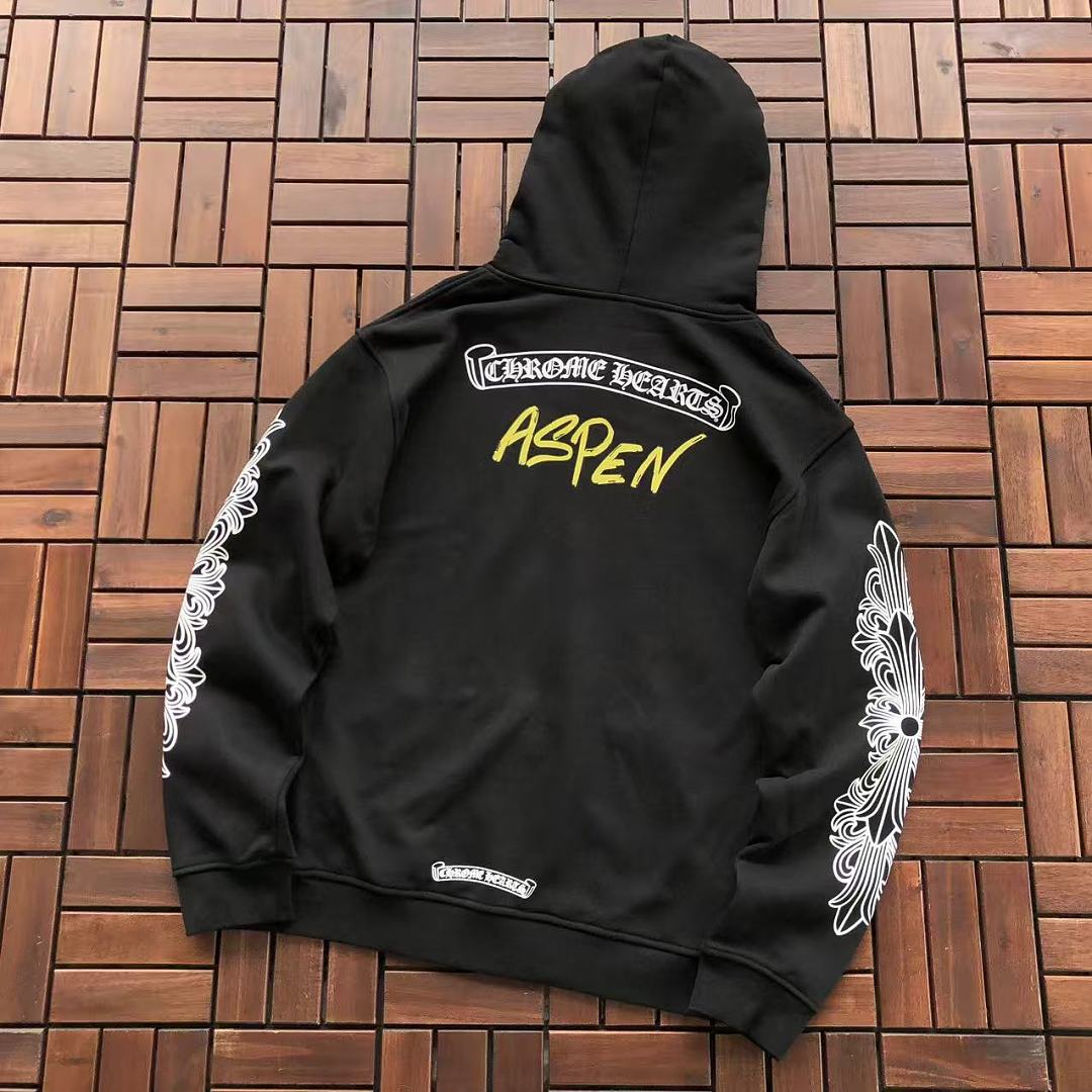 Other ~189 CH🔥OM🔥 HE🔥RTS HOODIE 77091024 (Im 185CM 70KG Iwear Size M In The Photo)