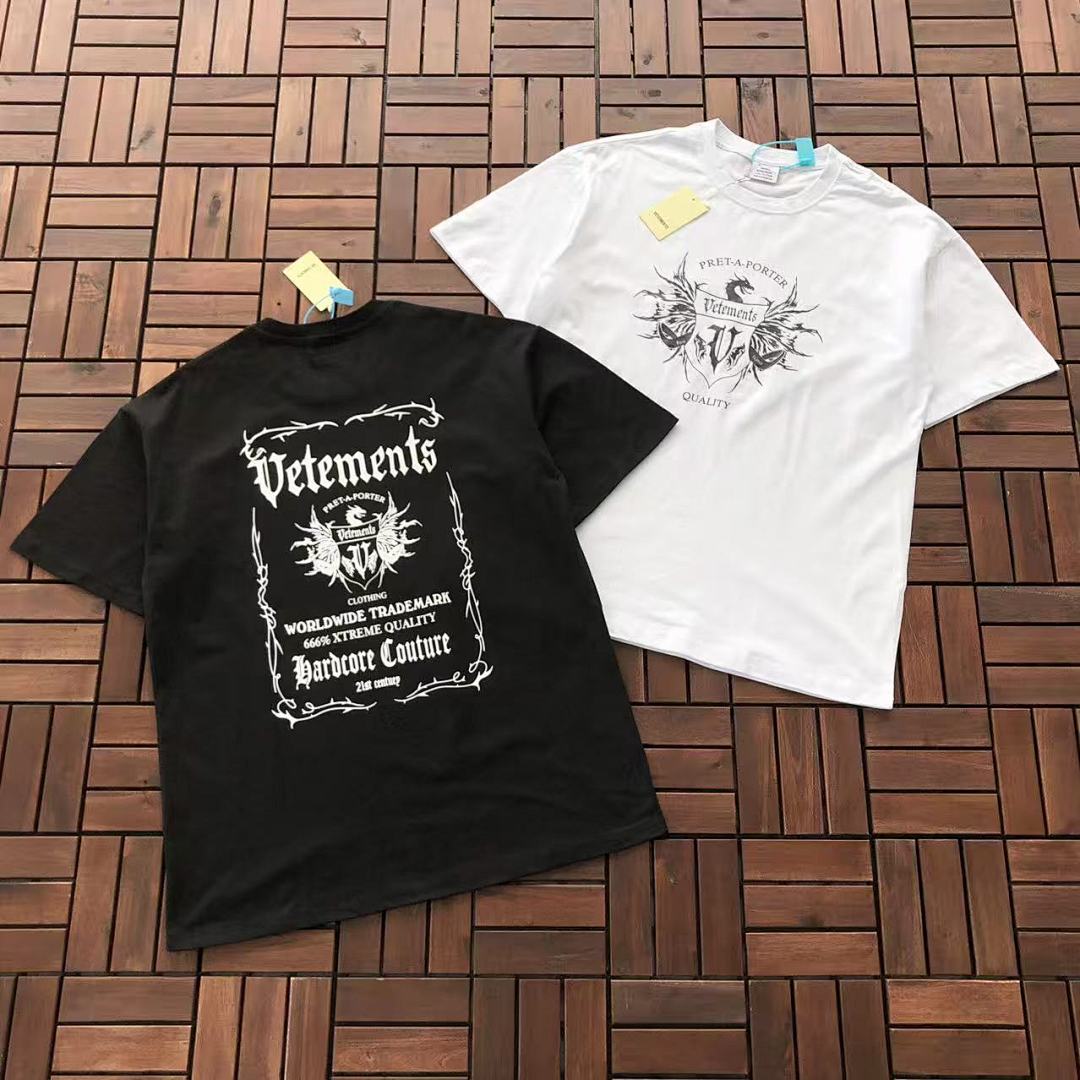 ~ 115 VETEMENTS T-SHIRT 66012588 (Im 185CM 80KG Iwear Size S In The Photo), photo 1