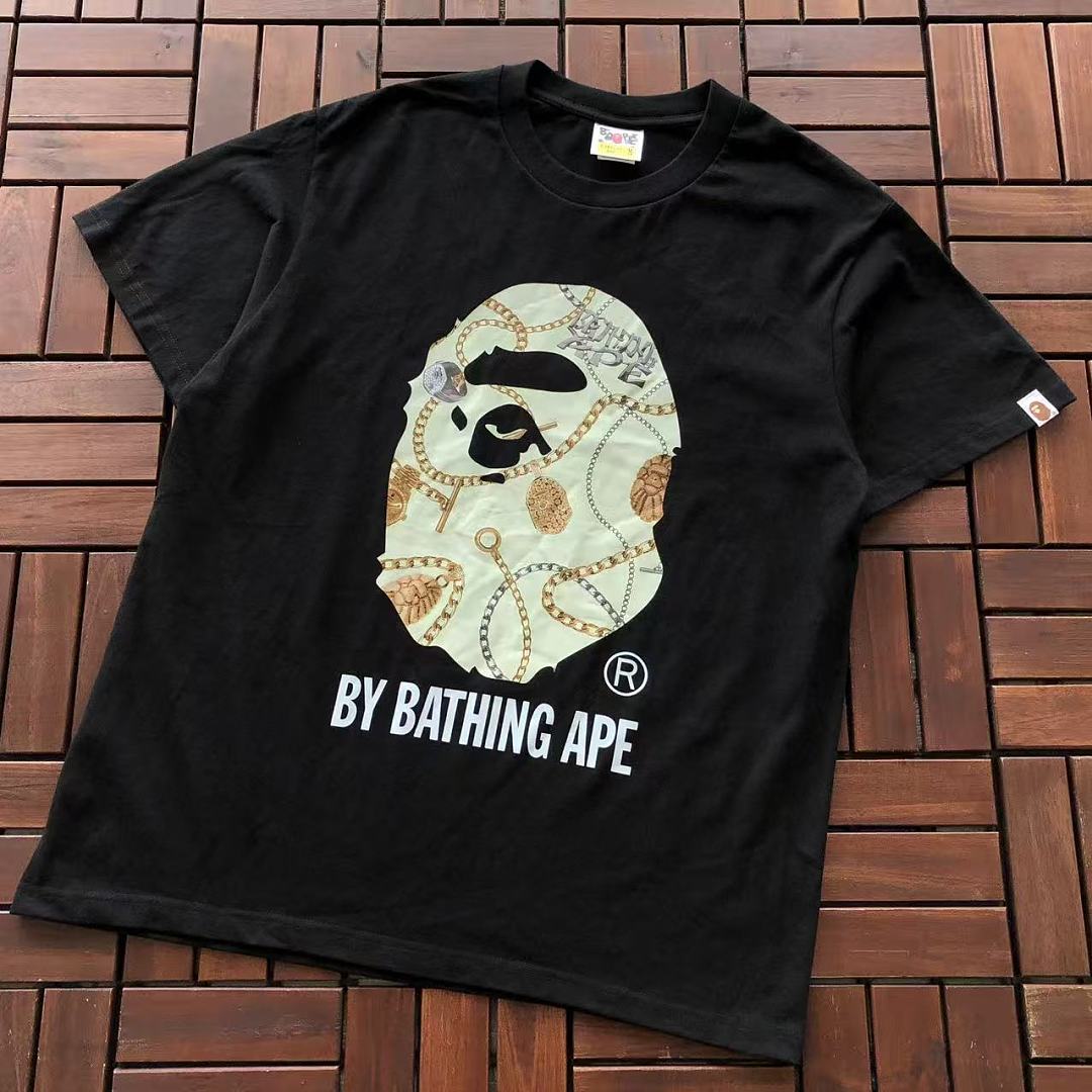 Bape ~75 BAPE T-SHIRT 66072205 (Im 185CM 70KG Iwear Size M In The Photo), photo 1