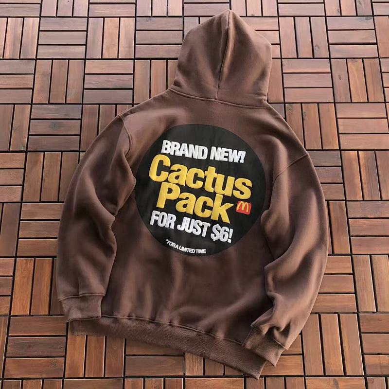 Other ~125 TRAVIS SCOTT&MCDONALD HOODIE FLEECE 33111445 (Im 185CM 80KG Iwear Size M In The Photo), photo 1